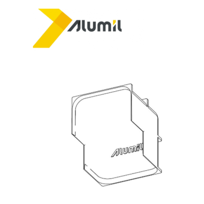Γωνιά επιπεδότητας οδηγού M630 1800063000 Alumil