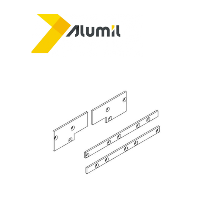 Ζεύγος συνδέσμων (τάπες) για M63166 3116316620 Alumil