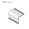 Γωνιά σύνδεσης πρεσαριστή 10,3x100,3mm για οδηγό S558 της σειράς S560 1131110000 Alumil