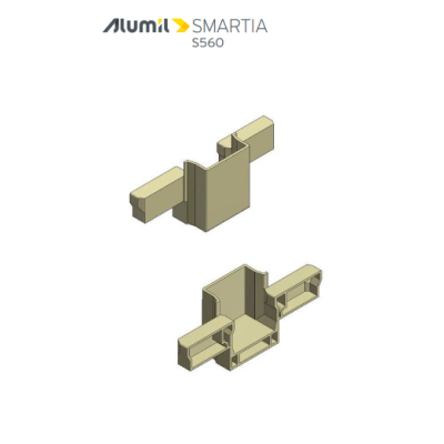 Ζεύγος συνδέσμων (τάπες) προσθέτου S30538 Alumil 3113053800