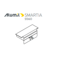 Κάτω κεντρικό στεγανωτικό S560 Alumil 2400145200