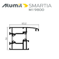 Φυσούνα Μ19834 της σειράς M19800 Alumil 6m σε χρώμα λευκό 9016