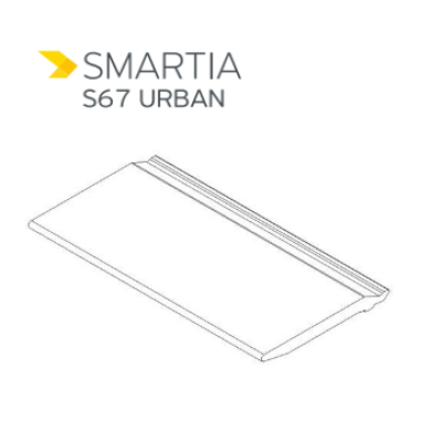 Γέφυρα τακαρίσματος για φύλλα S67 Smartia Alumil 2906700100