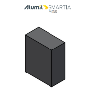 Φραγμός οδηγών M4530, M4532, M4536 της σειράς M450 Alumil 3150453600