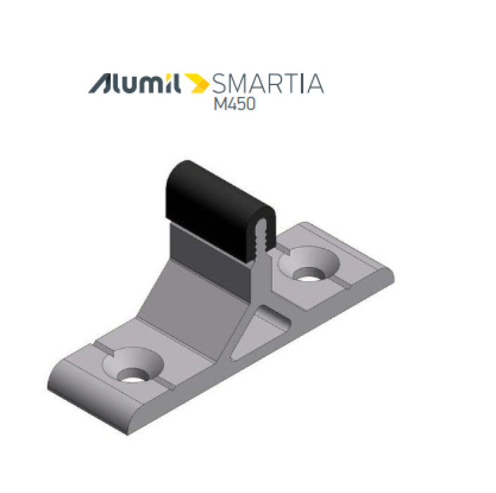 Στόπερ Φιλητού Σίτας 5mm της σειράς M450 Alumil 6604401103