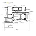 Οδηγός διπλός τζάμι-σίτα M4534 της σειράς M450 Alumil 6m σε χρώμα λευκό 9016