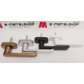 Λαβή μικρή, με καρέ 7x38 mm ,logo Alumil μπρονζέ 3809073807