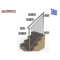 Σύνδεσμος κολώνας F50-100 με προφίλ Φ26 Aluminco 4335