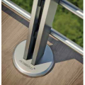 Κάγκελα αλουμινίου τύπου INOX F50 Accord Blade Aluminco (τιμή τρέχοντος μέτρου)
