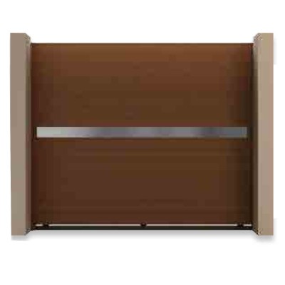 Συρόμενη αυλόπορτα Aluminco GH05.01 300x150 (Ral)