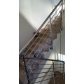Κάγκελα αλουμινίου τύπου INOX F50 VERTICAL-Q Aluminco (τιμή τρέχοντος μέτρου)