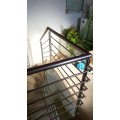 Κάγκελα αλουμινίου τύπου INOX F50 Accord Quattro Aluminco (τιμή τρέχοντος μέτρου)