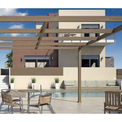 Πέργκολα Modern Aluminco σε χρώμα Ral,διαστάσεων 500x300, ύψους 3 μέτρων