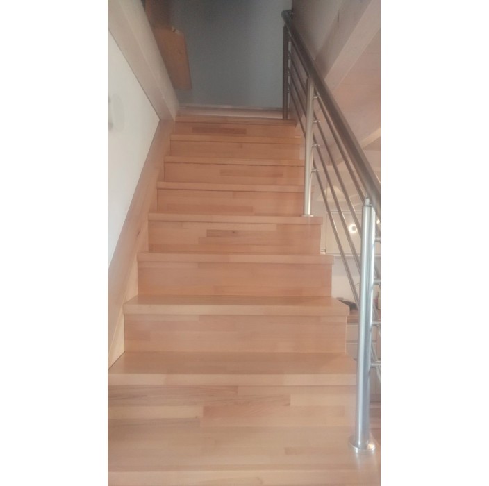 Κάγκελα αλουμινίου τύπου INOX F50 VERTICAL-Q Aluminco (τιμή τρέχοντος μέτρου)