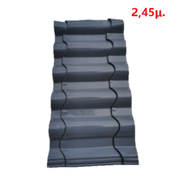 Πάνελ Κεραμίδι σε χρώμα 7015 RAL ARKHON 2,45μ.