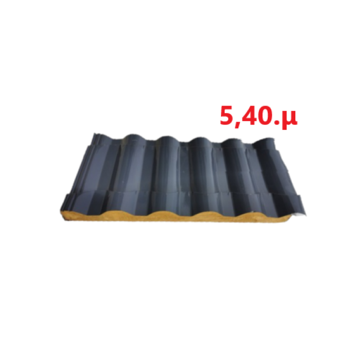 Πάνελ Κεραμίδι σε χρώμα 7015 RAL ARKHON 5,40μ.