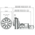 Μηχανισμός για οικιακά ρολά BFT Wind RMB 130Β 200-230 EF