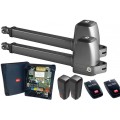Κιτ 230V για ανοιγόμενες αυλόπορτες KIT ATHOS AC40  A EU έως 400kg και 4m μήκος (2 μοτέρ ATHOS AC40 AR+AL ,1 πίνακα ελέγχου ALENA SW 2,1 σετ φωτοκύτταρα,2 τηλεχειριστήρια)