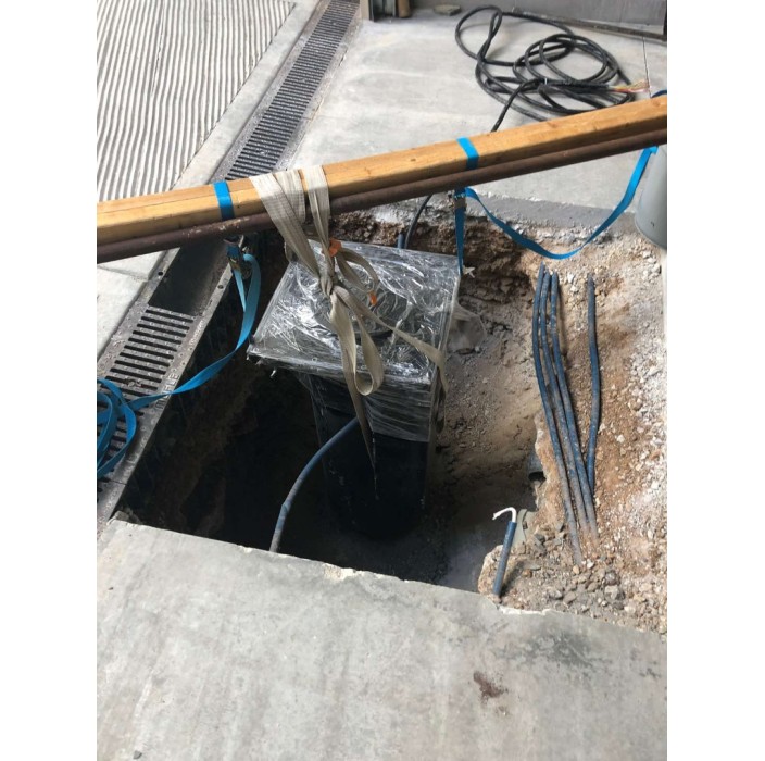 Βυθιζόμενη ηλεκτρομηχανική μπάρα  BFT STOPPY B 200/700 χωρίς κεφαλή LED