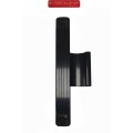 Χούφτα CAL Doublex Classic 02A για φιλητά συρόμενα κουφώματα για πόρτες και παράθυρα (μαύρο)