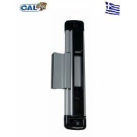 Κλειδαριά CAL Doublex Classic με κλειδί για συρόμενα κουφώματα (Ασημί) για πόρτες και παράθυρα