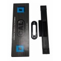 Χούφτα CAL Doublex Classic για φιλητά συρόμενα κουφώματα για πόρτες και παράθυρα (μαύρη)
