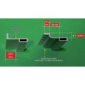 Αντικρίσματα DOUBLEX-OVAL09 για κλειδαριά Cal σε χρώμα λευκό
