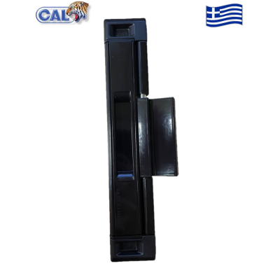 Κλειδαριά ασφάλεια CAL Doublex Classic με πείρο για συρόμενα κουφώματα για πόρτες και παράθυρα μαύρη