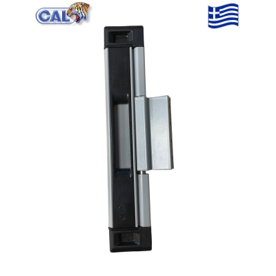 Κλειδαριά ασφάλεια CAL Doublex Classic με πείρο για συρόμενα κουφώματα για πόρτες και παράθυρα ασημί
