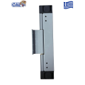 Κλειδαριά ασφάλεια CAL Doublex Classic με πείρο για συρόμενα κουφώματα για πόρτες και παράθυρα ασημί