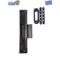 Κλειδαριά ασφάλεια CAL Doublex Classic με πείρο για συρόμενα κουφώματα για πόρτες και παράθυρα καφέ