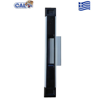 Χούφτα CAL Doublex Classic για φιλητά συρόμενα κουφώματα για πόρτες και παράθυρα (ασημί)