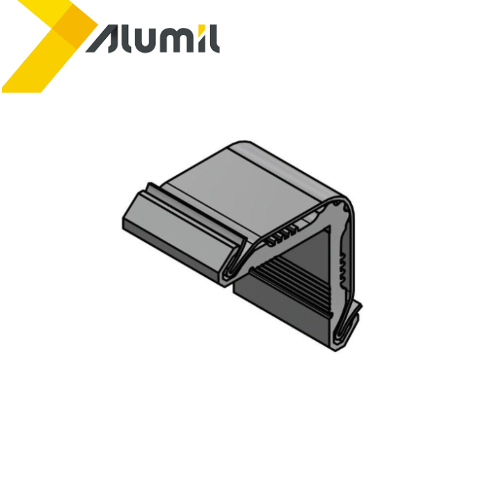 Γωνία σύνδεσης μηχανική Cal 11x31,3mm για προφιλ φύλλου S35013 της σειράς S350 LTAlumil 1261131300