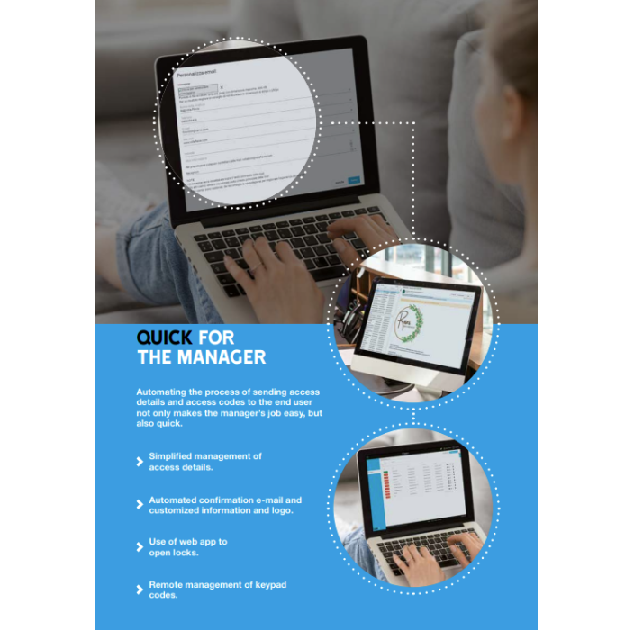CAME QUICK&EASY KIT για Access Control WI-FI για Ηλεκτρικές Κλειδαριές και Γκαραζόπορτες Εδικά για AIRBNB, ΞΕΝΔΟΧΕΙΑ και ΠΑΡΚΙΝΓΚ