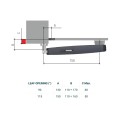 CAME AXI 25 24V KIT Premium Σετ Μηχανισμού για Δίφυλλες Ανοιγόμενες Γκαραζόπορτες έως 2,5m φύλλο