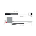 CAME ATS 50 230V KIT Premium Σετ Μηχανισμού για μονόφυλλες Ανοιγόμενες Γκαραζόπορτες έως 5m φύλλο