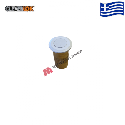 ΦΩΛΙΑ ΔΑΠΕΔΟΥ 12mm ΜΕ ΕΛΑΤΗΡΙΟ ΛΕΥΚΟ CLEVERLOK