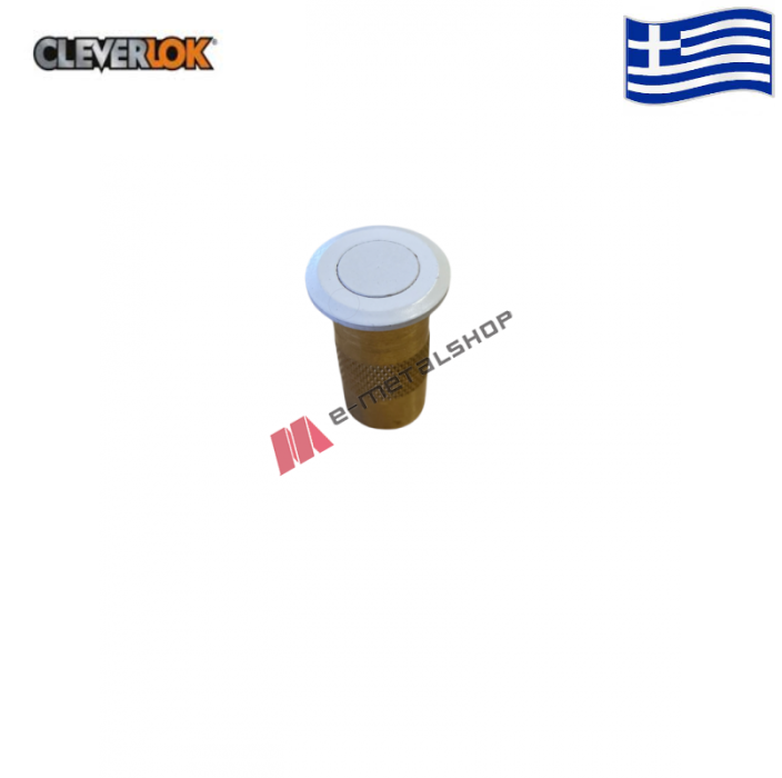 ΦΩΛΙΑ ΔΑΠΕΔΟΥ 12mm ΜΕ ΕΛΑΤΗΡΙΟ ΛΕΥΚΟ CLEVERLOK