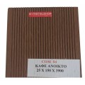 Συνθετικό πάτωμα  DECK  WPC καφέ ανοιχτό 25x150x3900mm (η τιμή αφορά το τετραγωνικό μέτρο COM54)