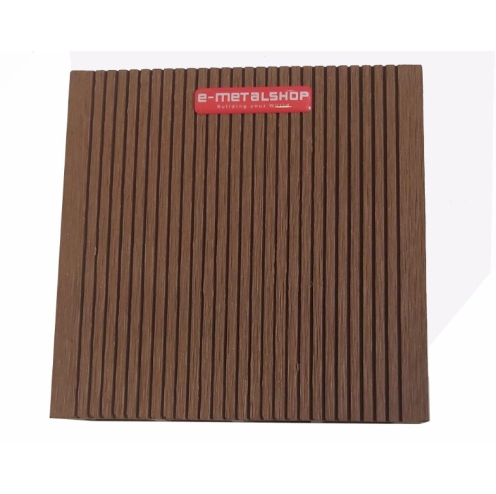 Συνθετικό πάτωμα  DECK  WPC καφέ ανοιχτό 25x150x3900mm (η τιμή αφορά το τετραγωνικό μέτρο COM54)