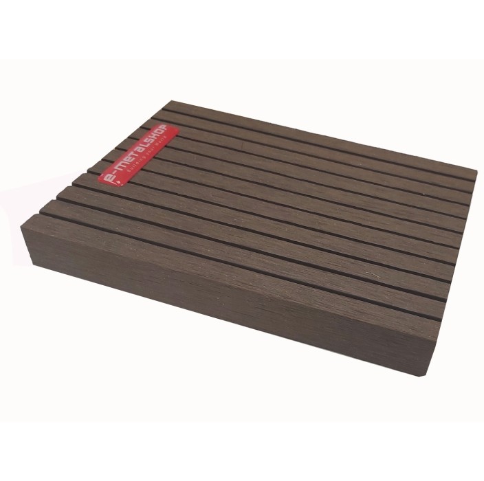 Τάβλα Συνθετικής περίφραξης WPC 2082-11 Καφέ Coffee Dedron 20x110x2900mm (τιμή βέργας)