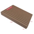 Τάβλα Συνθετικής περίφραξης WPC 2084-11 Teak 20x110x2900mm  (τιμή βέργας)