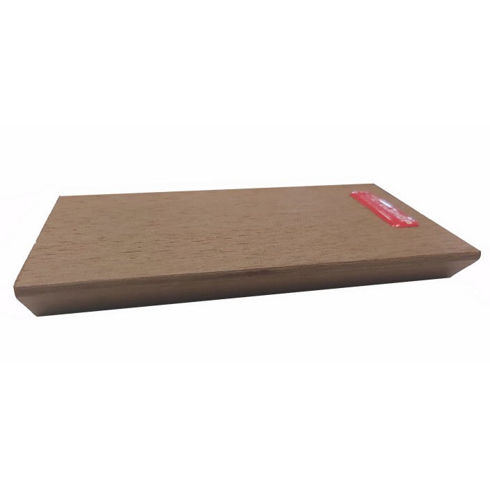 Τάβλα Συνθετικής περίφραξης DECK WPC 12 Teak Dedron 20x120x3600 (λοξή βέργα) κωδ.2074-12 (τιμή βέργας)