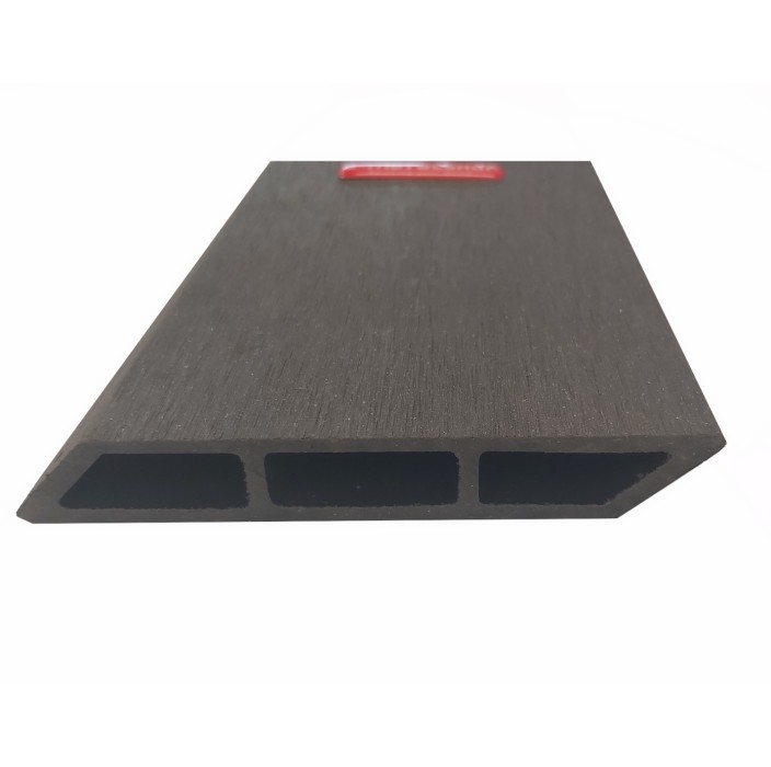 Τάβλα Συνθετικής περίφραξης DECK WPC 12 Γκρι Dedron 20x120x3600 (λοξή βέργα) κωδ. 2073-12 (τιμή βέργας)