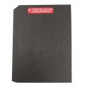Τάβλα Συνθετικής περίφραξης DECK WPC 12 Μαύρη Black Dedron 20x120x3600 (λοξή βέργα) κωδ. 2071-12 (τιμή βέργας)