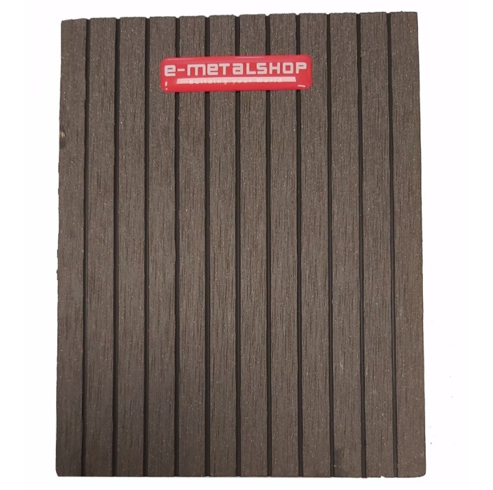 Τάβλα Συνθετικής περίφραξης DECK WPC 12 Καφέ Maron Dedron 20x120x3600mm κωδ. 2006-12 (τιμή βέργας)