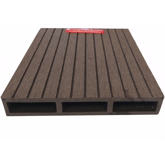Τάβλα Συνθετικής περίφραξης DECK WPC 12 Καφέ Maron Dedron 20x120x3600mm κωδ. 2006-12 (τιμή βέργας)