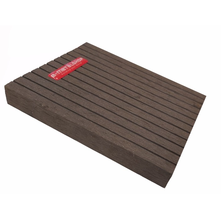 Τάβλα Συνθετικής περίφραξης DECK WPC 12 Καφέ Maron Dedron 20x120x3600mm κωδ. 2006-12 (τιμή βέργας)