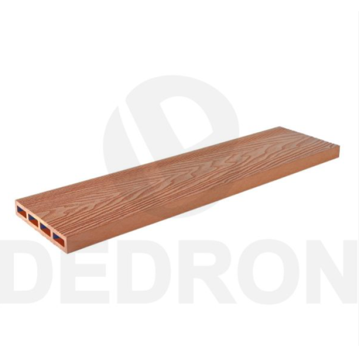 Τάβλα Συνθετικής περίφραξης WPC 2040-13 teak με ανάγλυφα νερά ξύλου 3D Dedron 20x130x3900mm κωδ. 2040-13 (παλαιό 2063) (τιμή βέργας)
