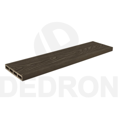 Τάβλα Συνθετικής περίφραξης WPC 2041-13 καφέ (COFFEE) με ανάγλυφα νερά ξύλου 3D Dedron 20x130x3900mm κωδ. 2041-13 (παλαιό 2065) (τιμή βέργας)